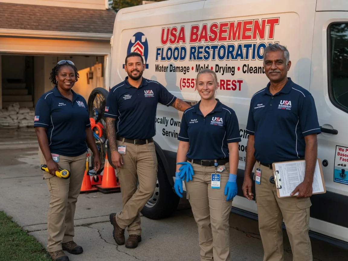 Basement Flood Cleanup company in New Lothrop, MI
